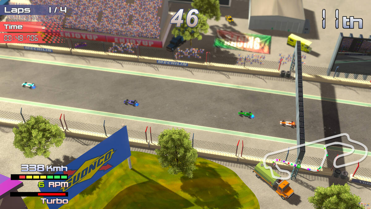 Скриншот 8 к игре Grand Prix Rock 'N Racing