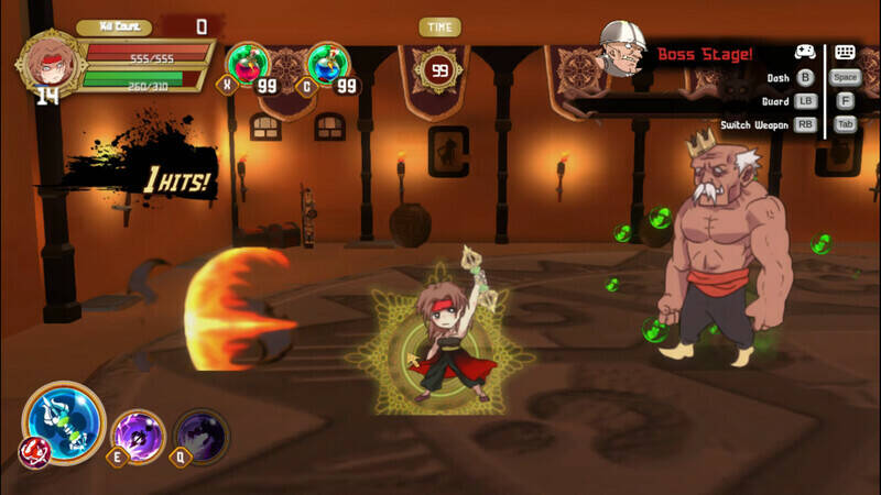 Скриншот 8 к игре Unrivaled Heroes: 2.5D Brawler
