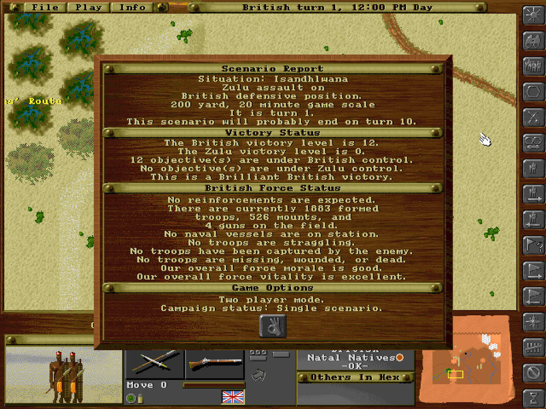 Скриншот 5 к игре Wargame Construction Set III: Age of Rifles 1846-1905