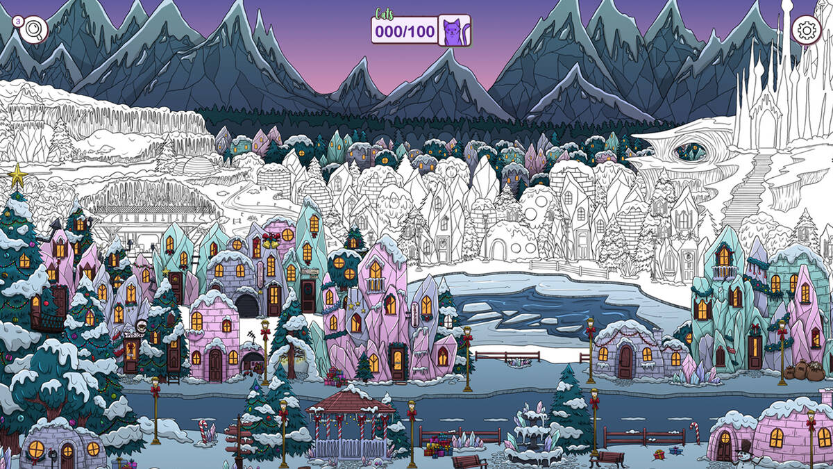 Скриншот 5 к игре Hidden Cats in Santa's Realm