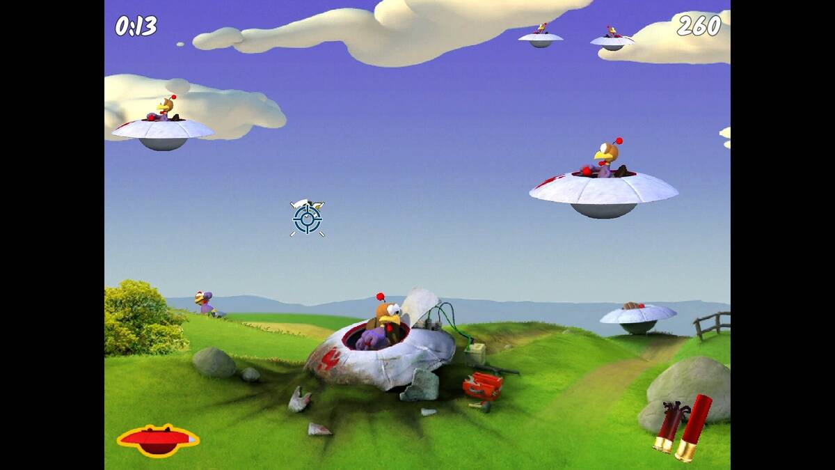 Скриншот 5 к игре Moorhuhn Invasion - Crazy Chicken Invasion