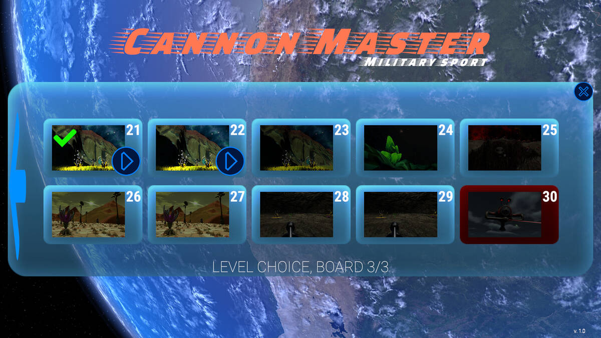 Скриншот 6 к игре Cannon Master - Military Sport