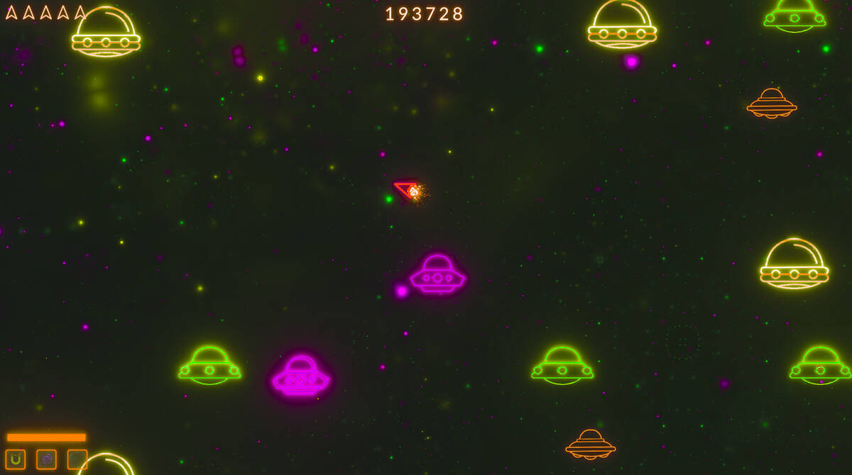 Скриншот 6 к игре Asteroids Neon