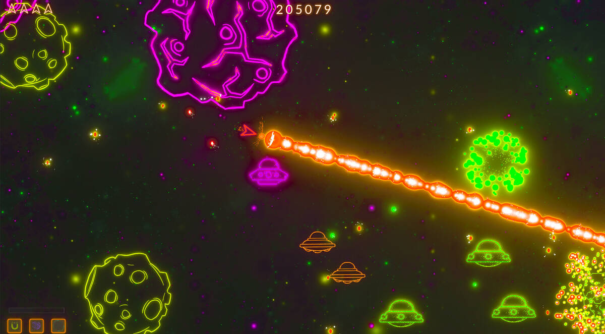 Скриншот 7 к игре Asteroids Neon