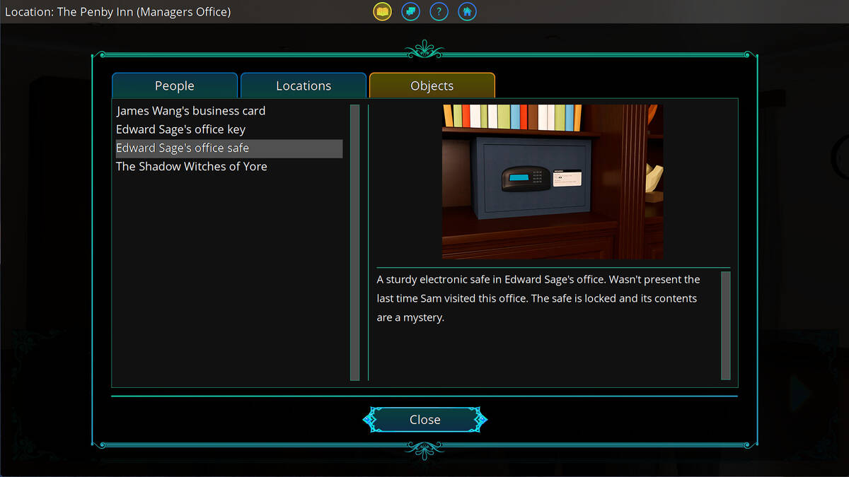 Скриншот 7 к игре Samuel Sage: The Mystery at Penby Inn