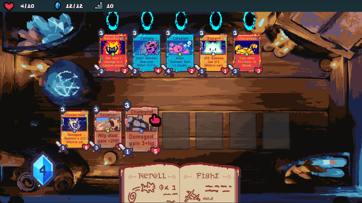 Скриншот 5 к игре Spellcats: Auto Card Tactics - Prologue