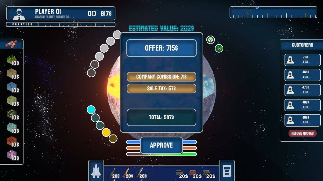 Скриншот 7 к игре Stargazer's Terraforming Estate Co.