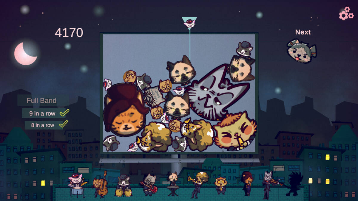 Скриншот 5 к игре Roofcats Band - Suika Style