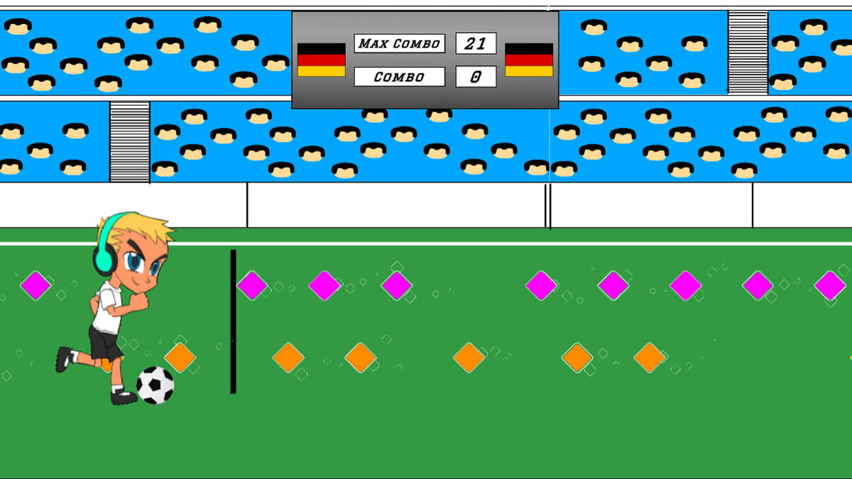 Скриншот 5 к игре Rhythm Soccer