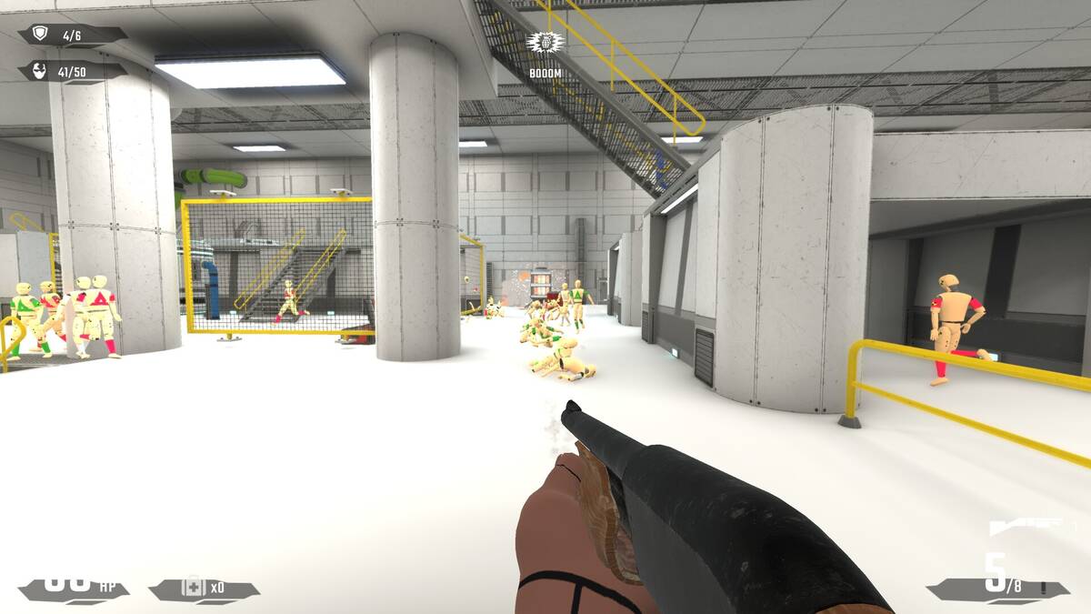 Скриншот 7 к игре Mannequin Mayhem - Physics Ragdoll Shooter