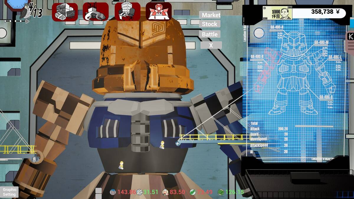 Скриншот 6 к игре Kaiju Cracking Corp