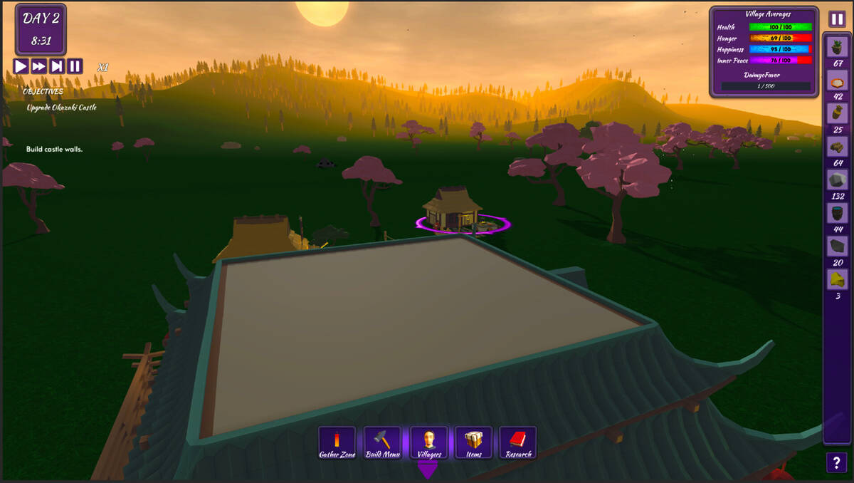 Скриншот 5 к игре Matsudaira's Myoshu: A Sengoku Village Simulator