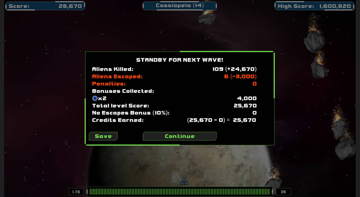 Скриншот 5 к игре Gratuitous Space Shooty Game