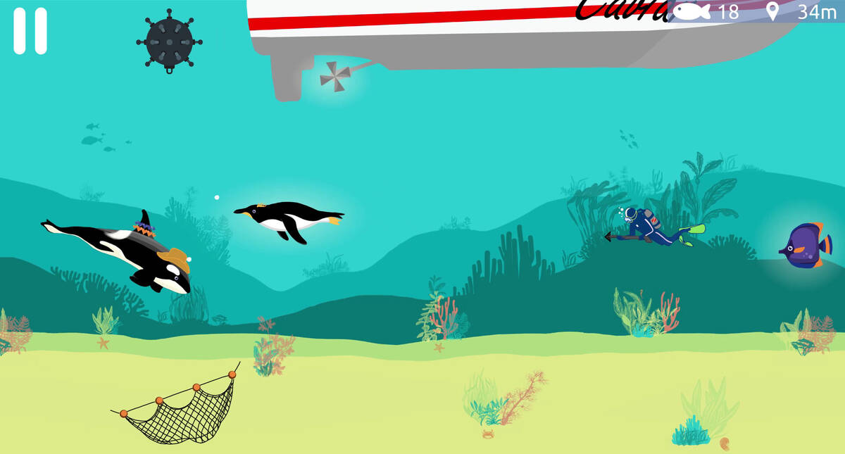 Скриншот 6 к игре OrcinUS: Orca Pod Rescue