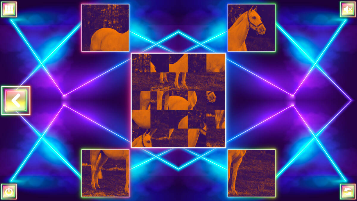 Скриншот 5 к игре Neon Fantasy: Horses