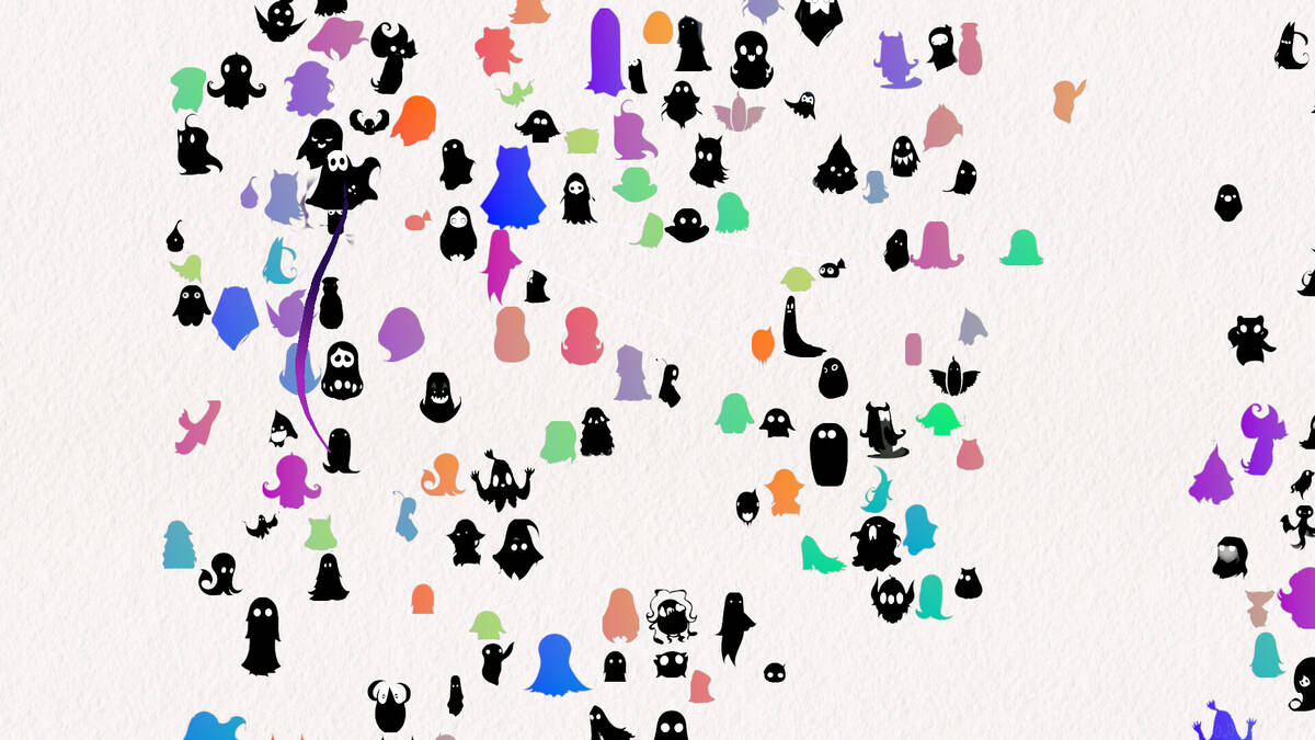 Скриншот 6 к игре Doodle Harmony Ghosts