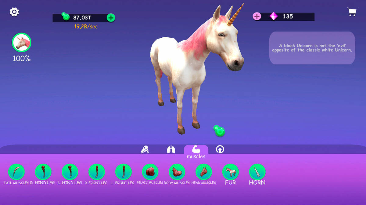 Скриншот 5 к игре IDLE Animal Anatomy