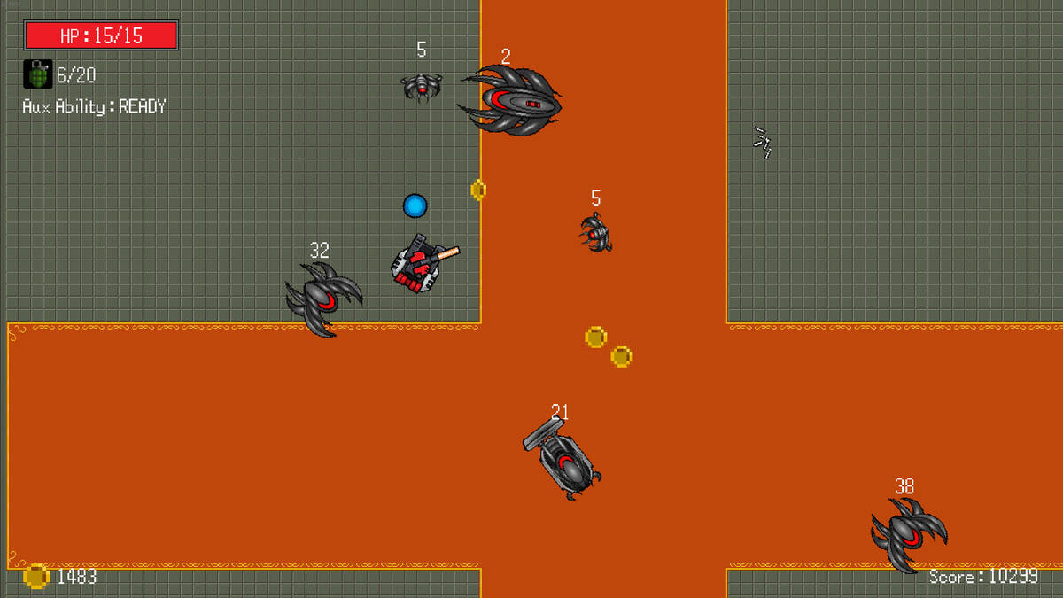 Скриншот 5 к игре Tank vs. Aliens