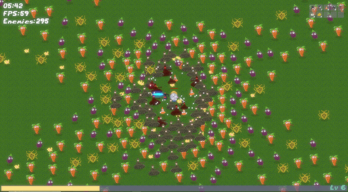 Скриншот 5 к игре Carrot Survivors