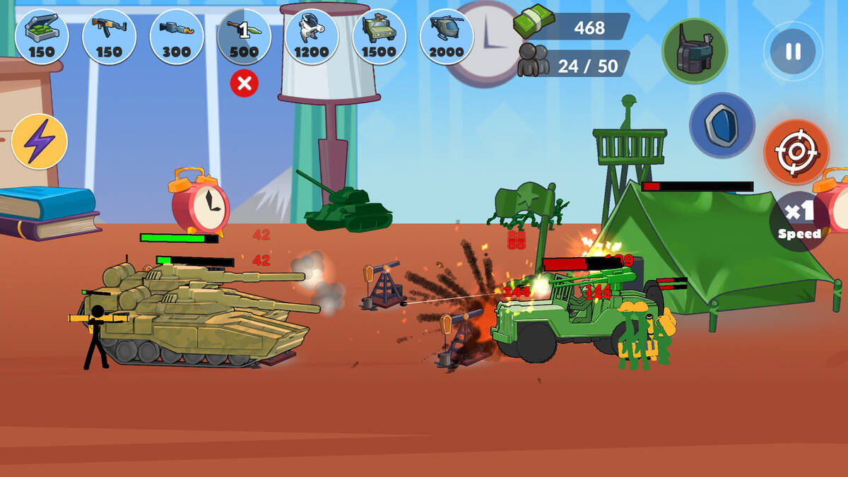 Скриншот 6 к игре Stickman World Battle