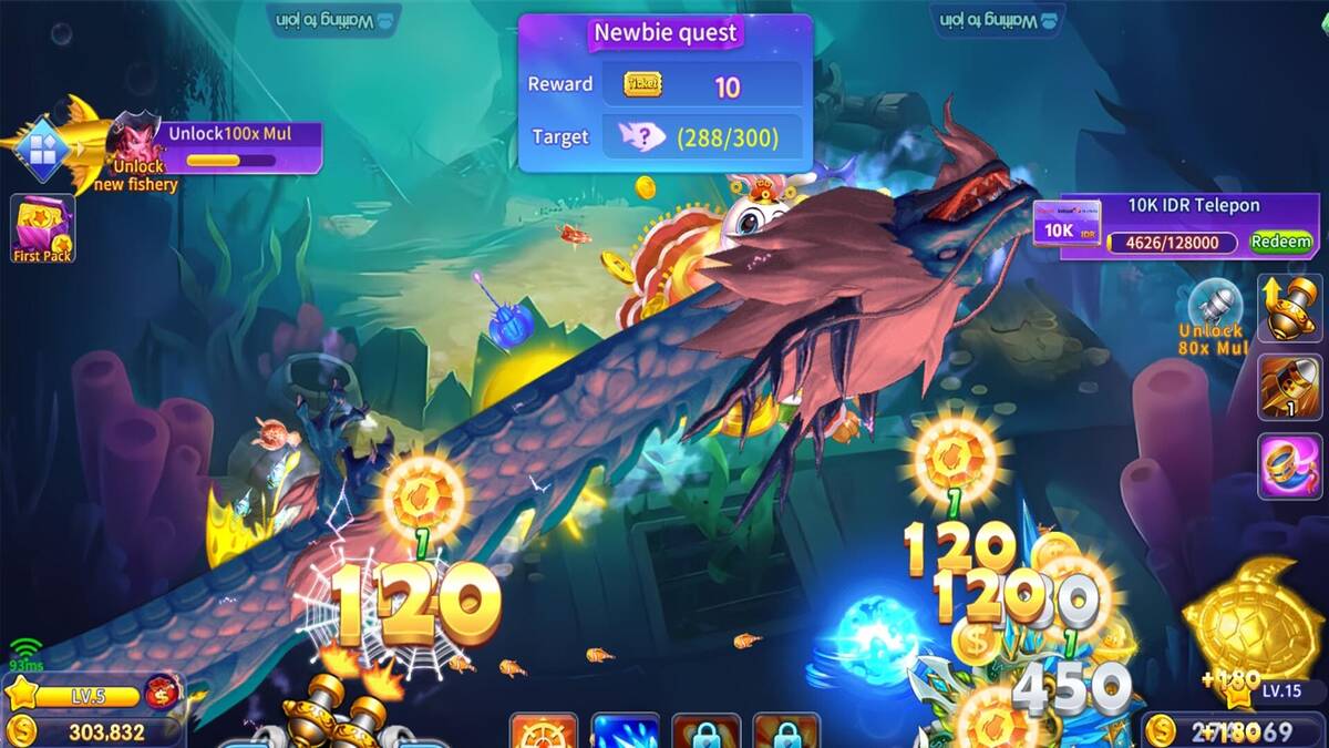Скриншот 6 к игре 街机休闲捕鱼-Classic Arcade Fishing