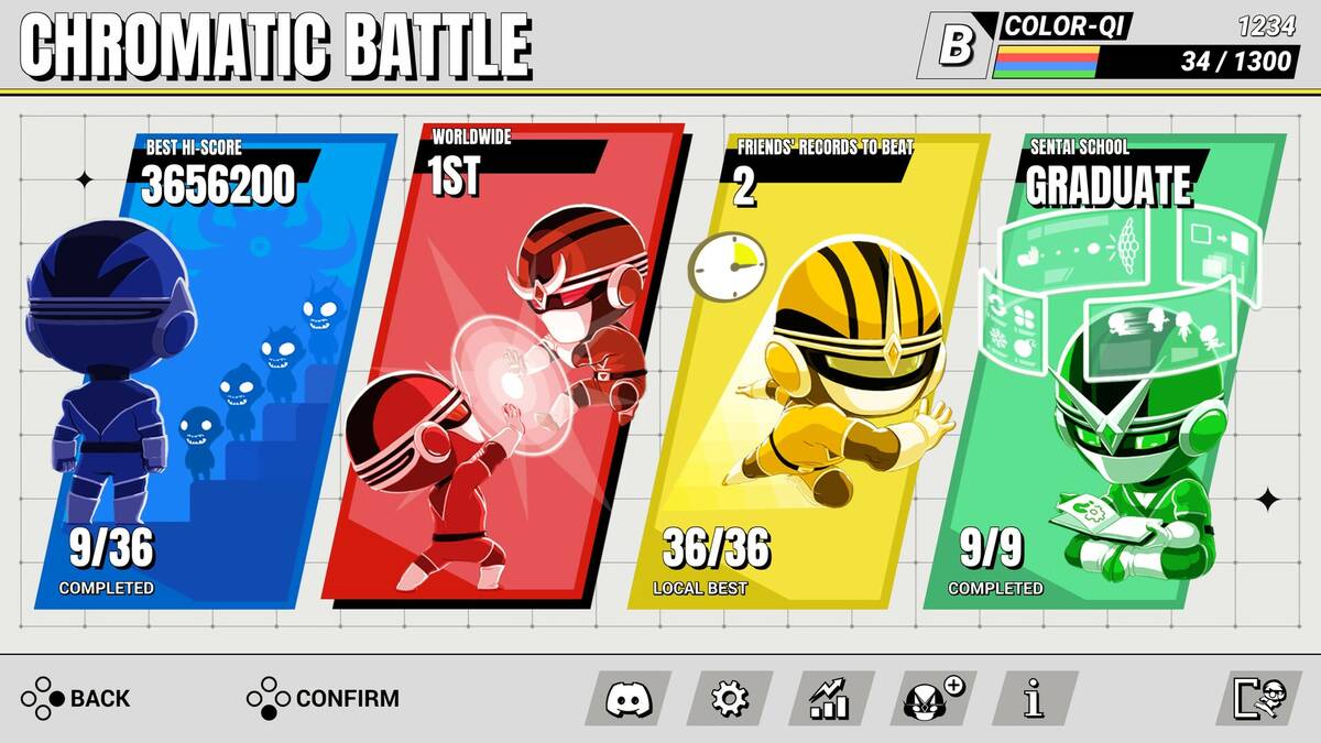 Скриншот 6 к игре QUADRICOLOR: Ultra Sentai Color Ranger