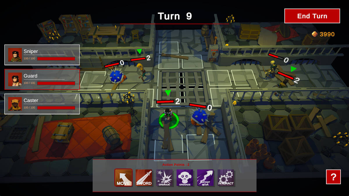 Скриншот 6 к игре Grid Dungeons
