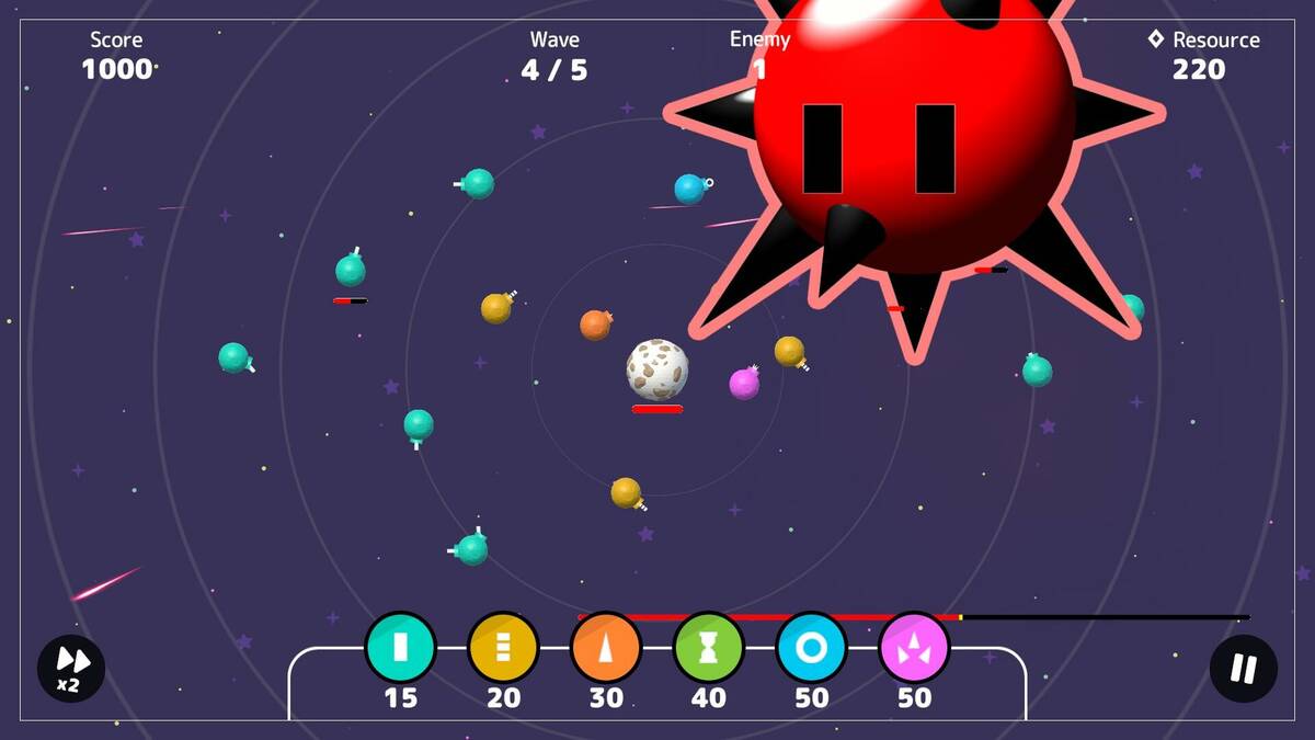 Скриншот 5 к игре さーきゅらーディフェンス!!～とある辺境惑星開拓事務所、３０日の記録～