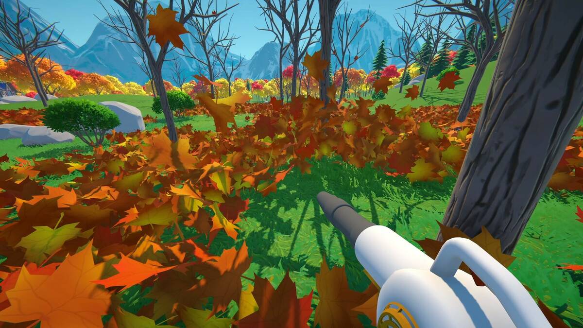 Скриншот 6 к игре Leaf Blowing Simulator