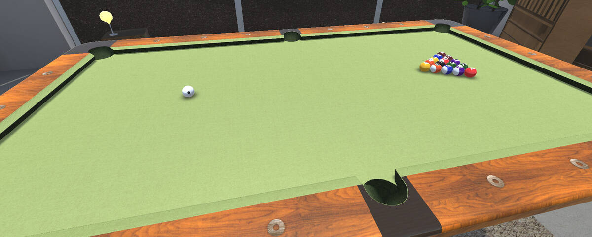 Скриншот 7 к игре Pocketing the ball-Billiards Simulator - 8 ball- 3D pool