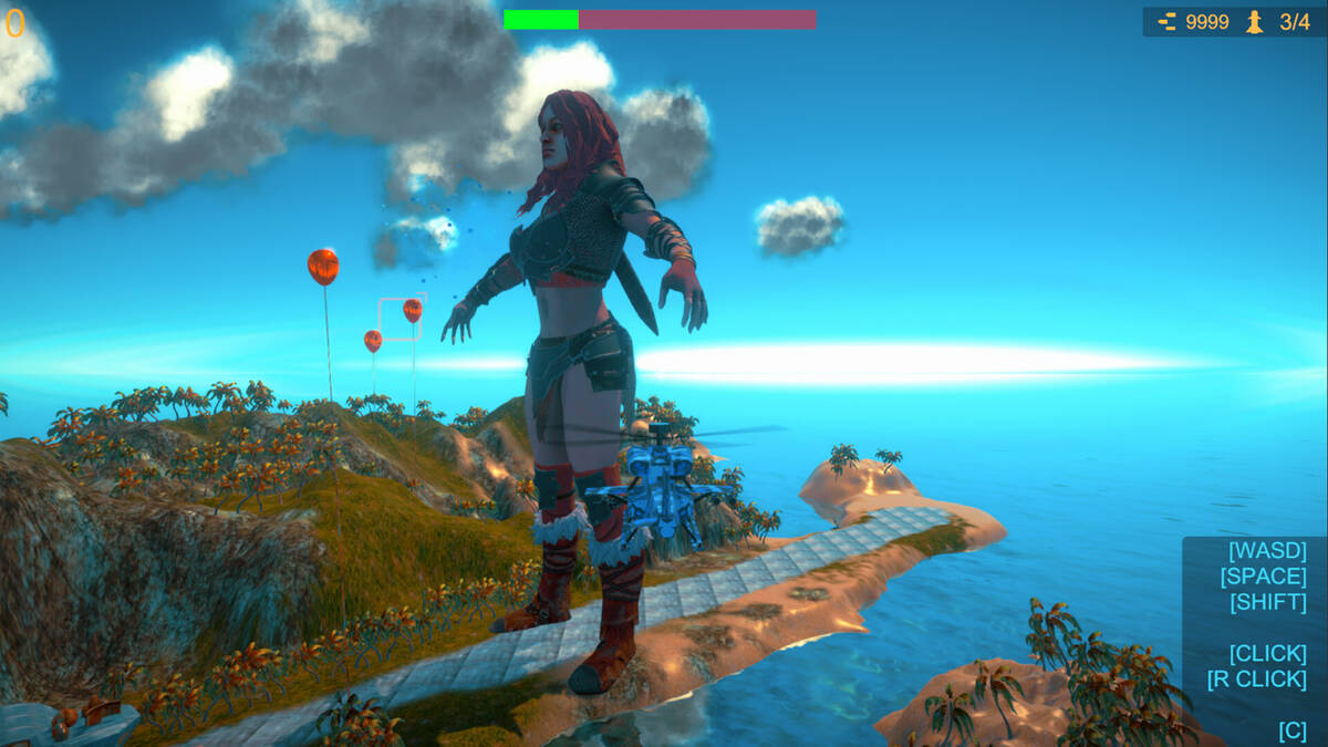 Скриншот 5 к игре Save Giant Girl from monsters 2