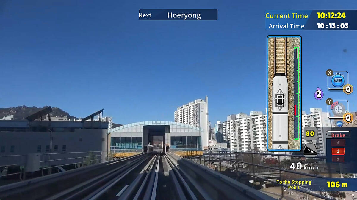 Скриншот 6 к игре Korean Rail Driving Tour-LRT Uijeongbu