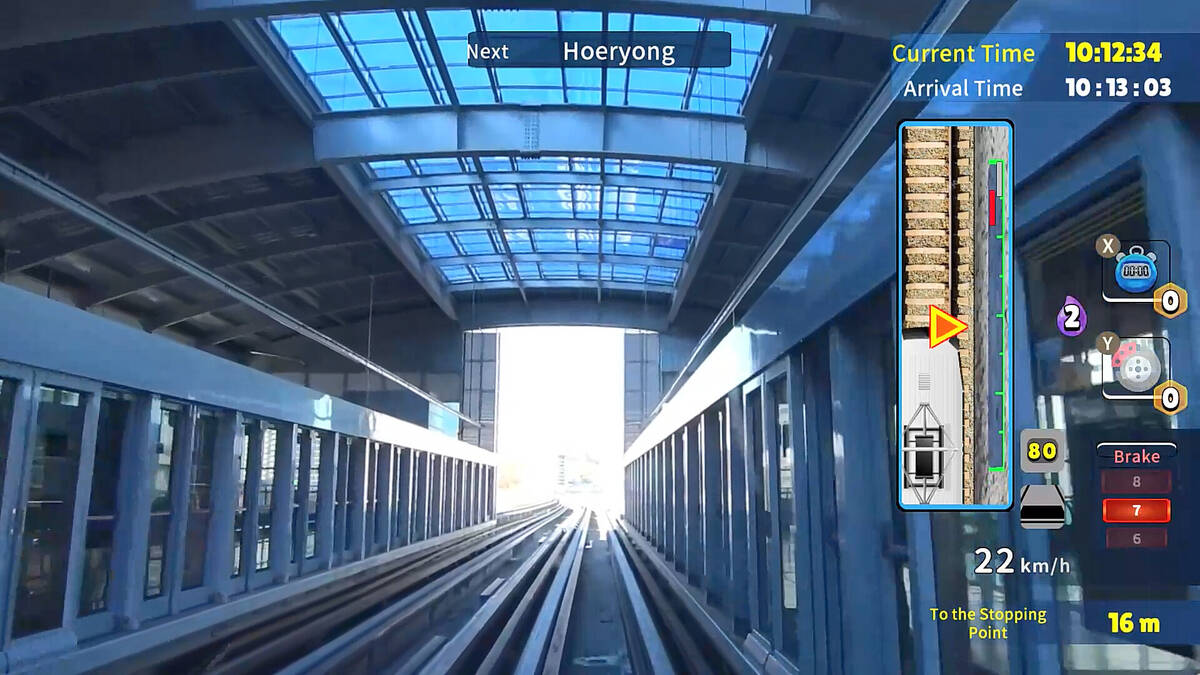 Скриншот 7 к игре Korean Rail Driving Tour-LRT Uijeongbu