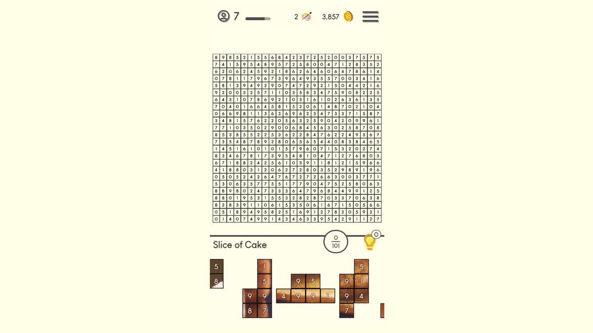 Скриншот 7 к игре Color Hunt - Number Jigsaw Puzzle