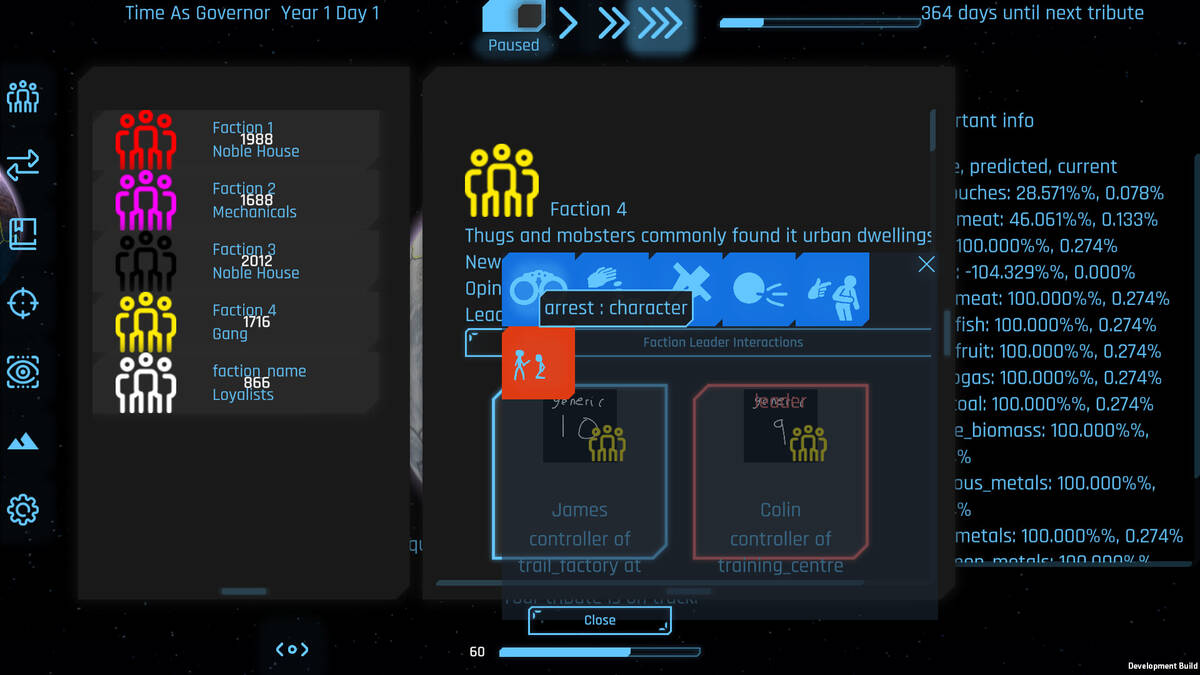 Скриншот 8 к игре Planetary Governor