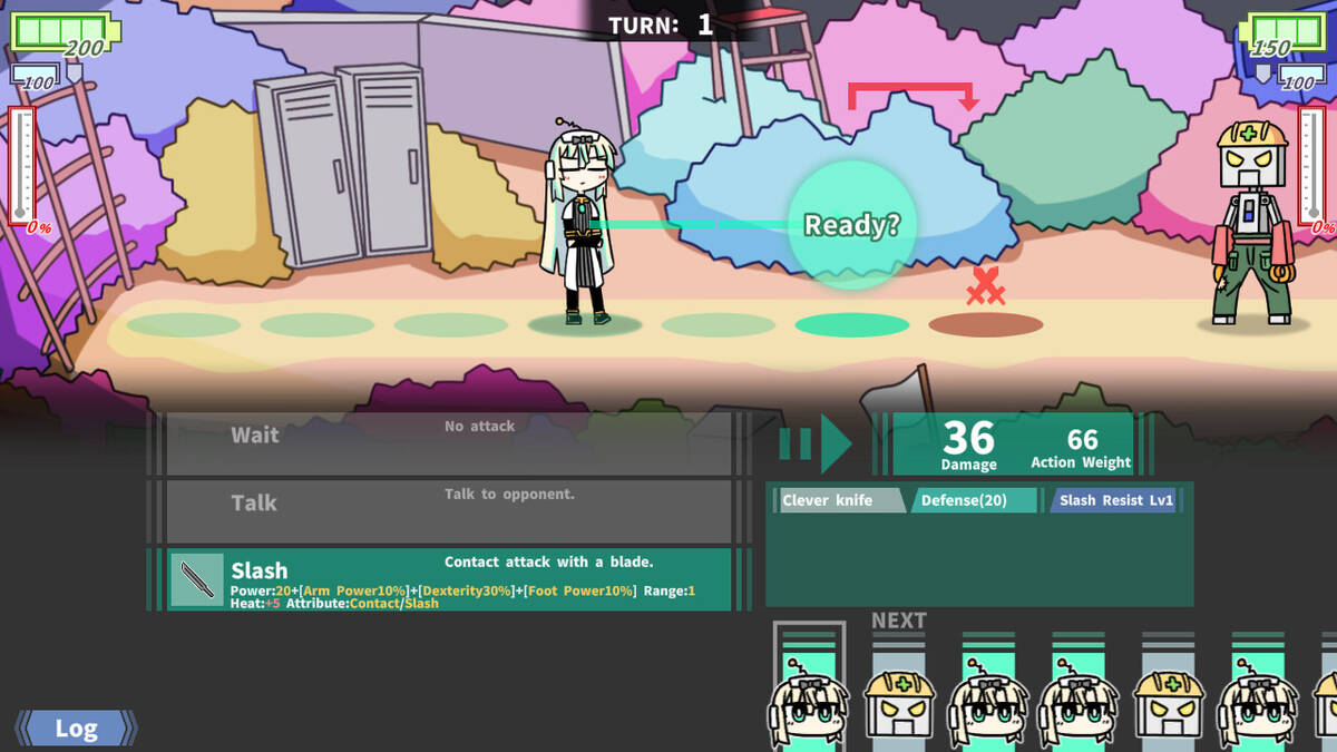 Скриншот 7 к игре ロボット少女は夢を見る-RobotBattleChampionship-