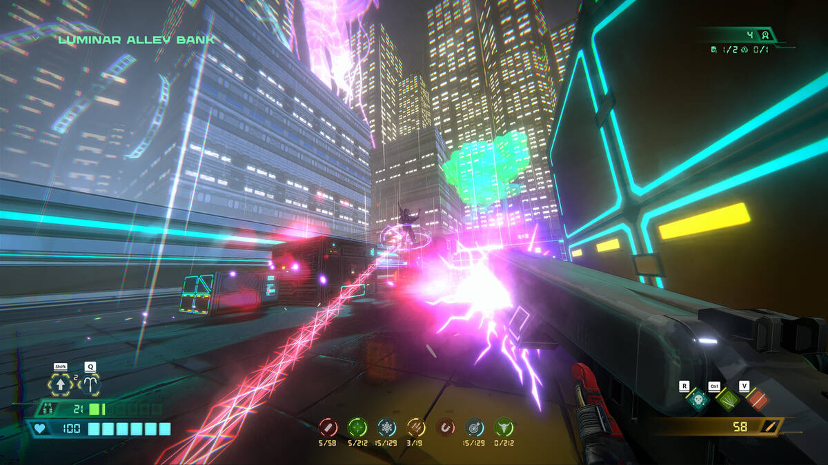 Скриншот 5 к игре Neon Extermination