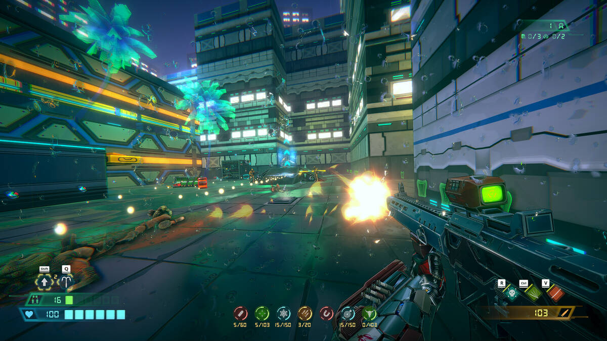 Скриншот 8 к игре Neon Extermination