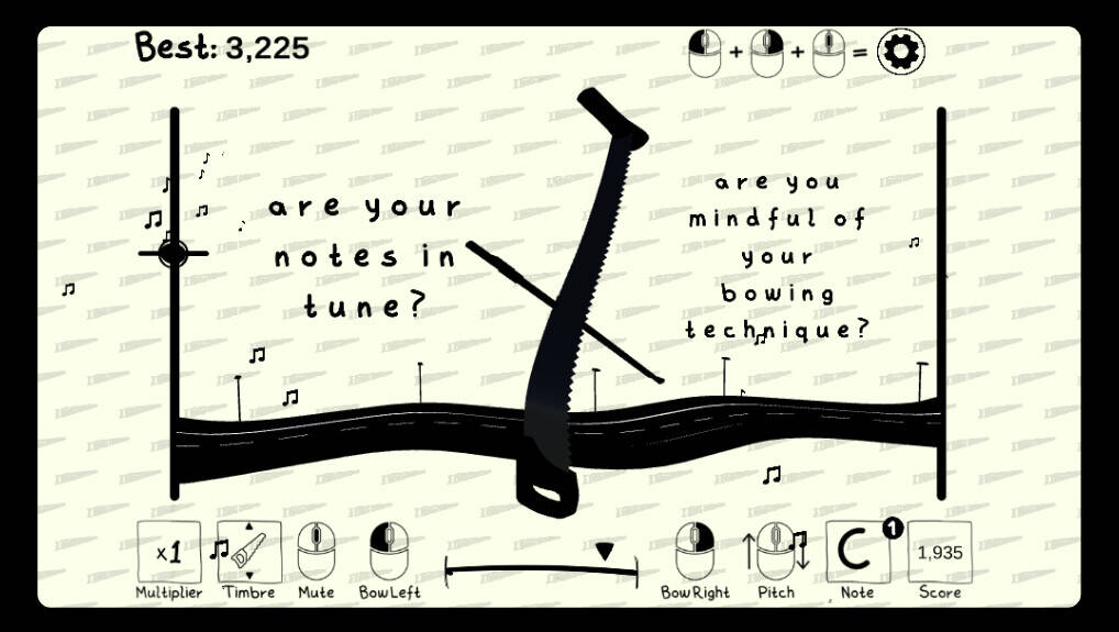 Скриншот 6 к игре The Singing Saw Simulator