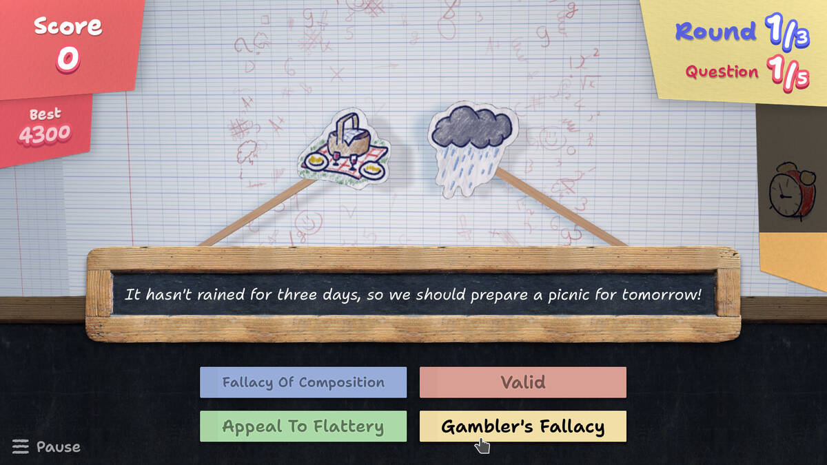 Скриншот 5 к игре Fallacy Quiz