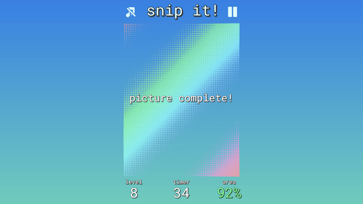 Скриншот 5 к игре Snip It!