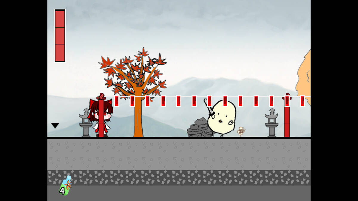 Скриншот 7 к игре 灵梦的激急击鸡祭 Reimu's Fighting Chicken Festival