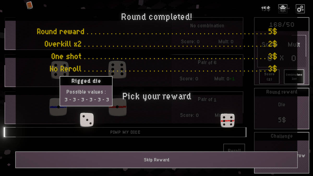Скриншот 6 к игре Pip My Dice