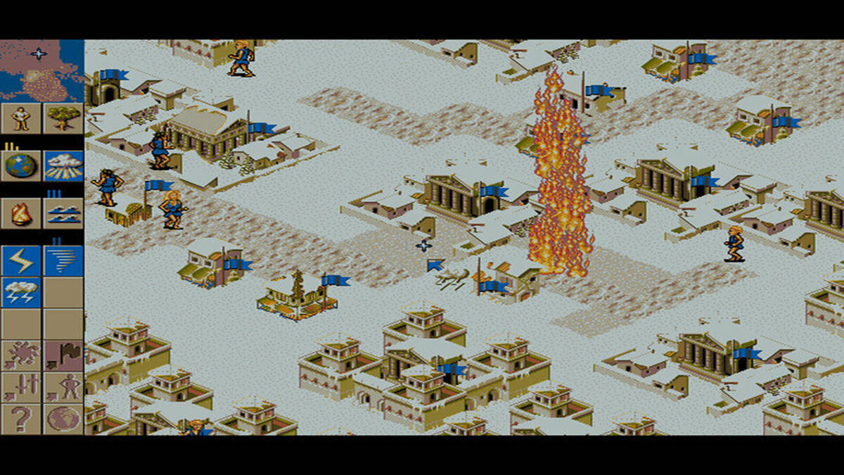 Скриншот 5 к игре Populous II: Trials of the Olympian Gods
