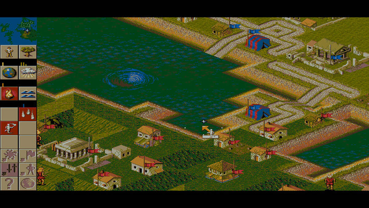 Скриншот 6 к игре Populous II: Trials of the Olympian Gods
