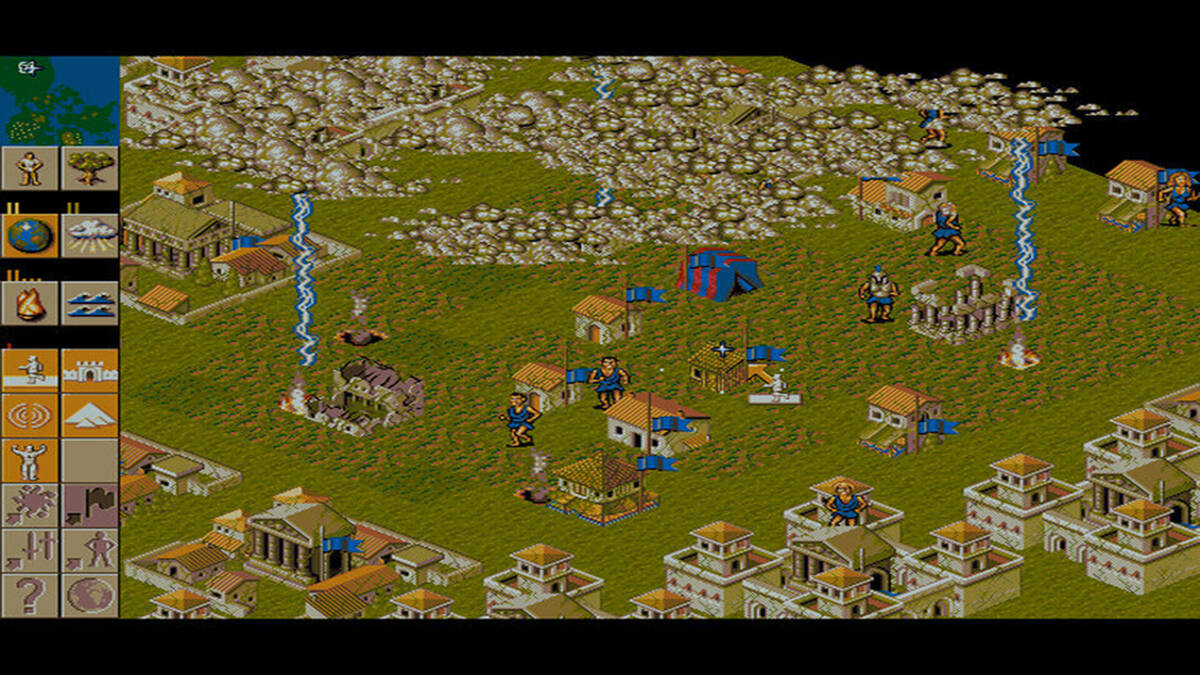 Скриншот 7 к игре Populous II: Trials of the Olympian Gods