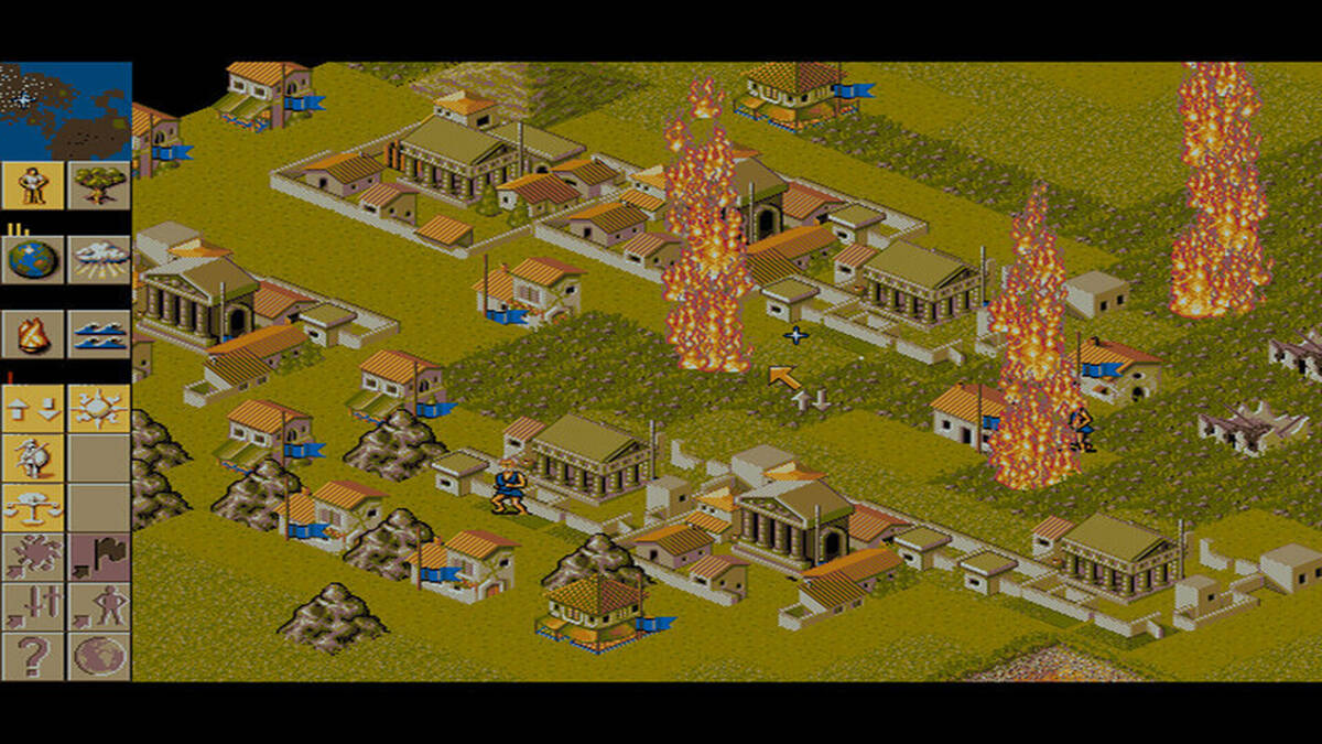 Скриншот 8 к игре Populous II: Trials of the Olympian Gods
