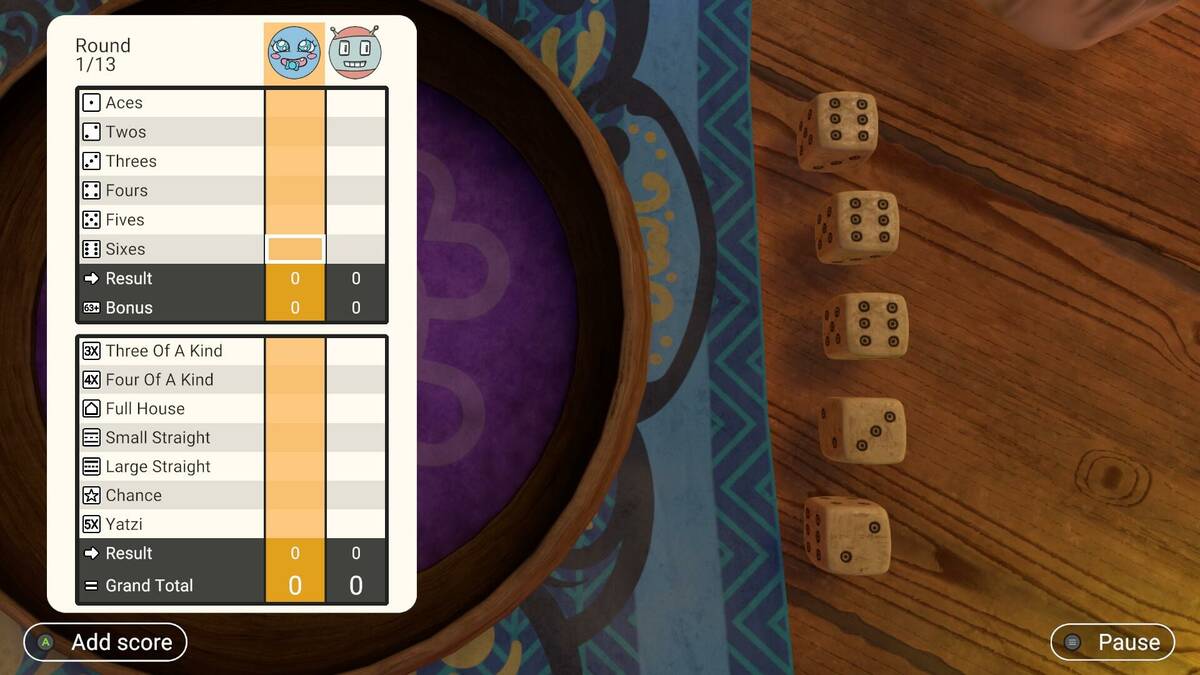 Скриншот 6 к игре Покер на костях