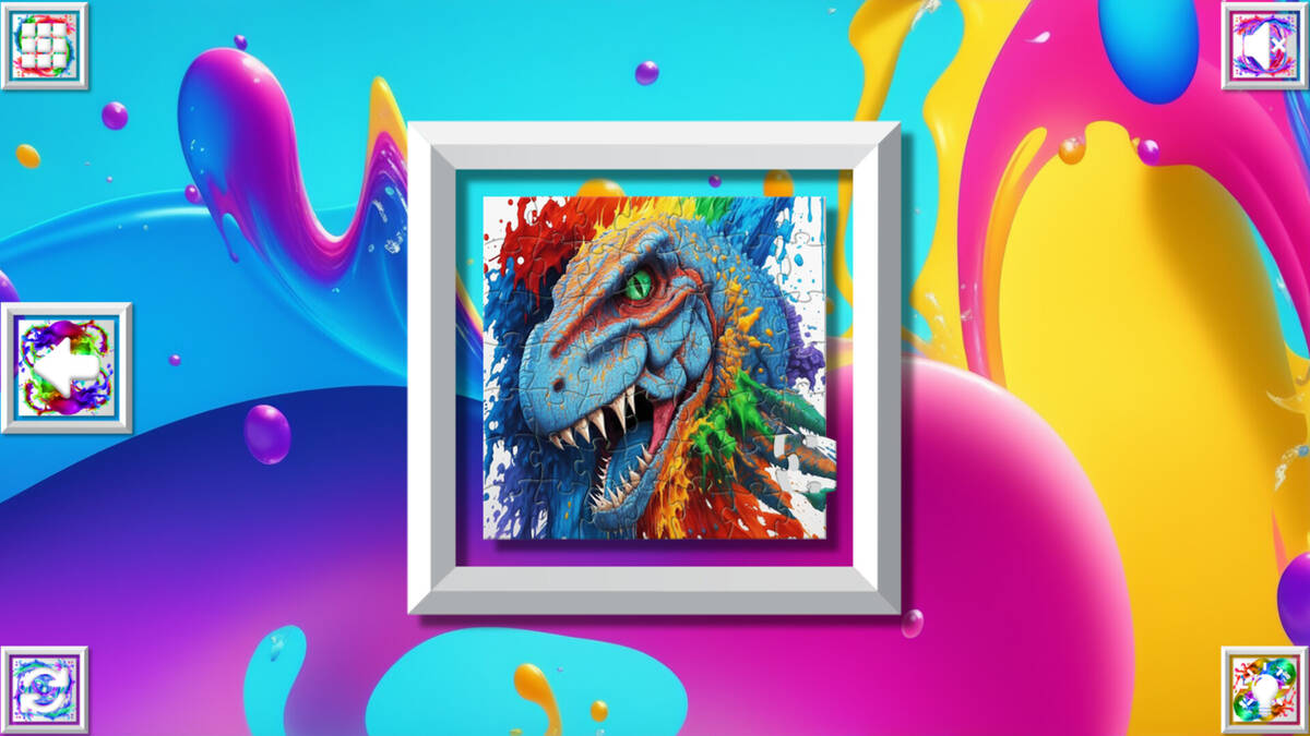 Скриншот 6 к игре Color Splash: Dinosaurs