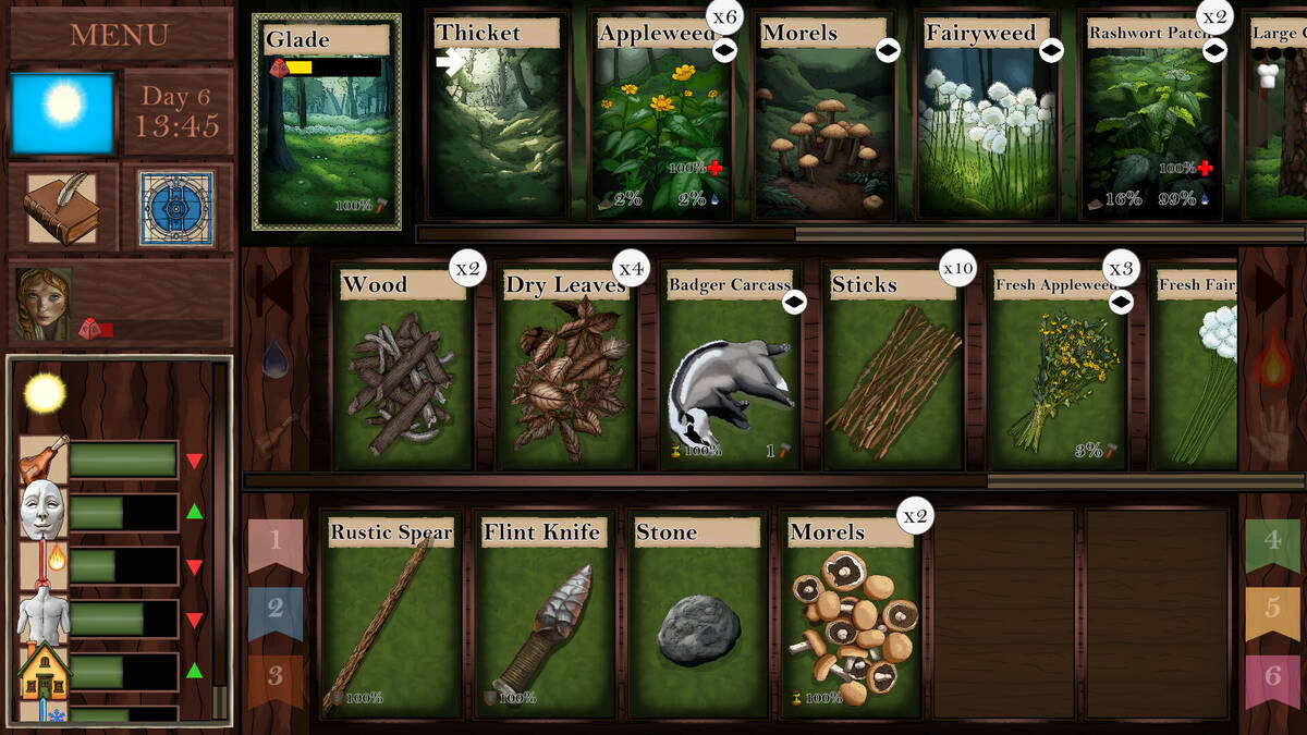 Card Survival: Fantasy Forest: обзор, публикации, гайды и дата выхода rpg  выживание карточная игры Card Survival: Fantasy Forest